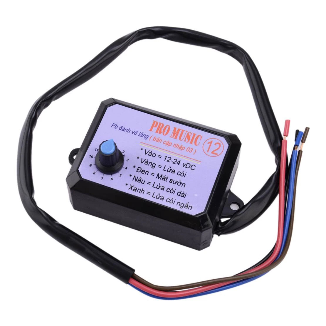 12 Sound Music Rapid Horn Relay Control Unit for Car Truck Marine Boat