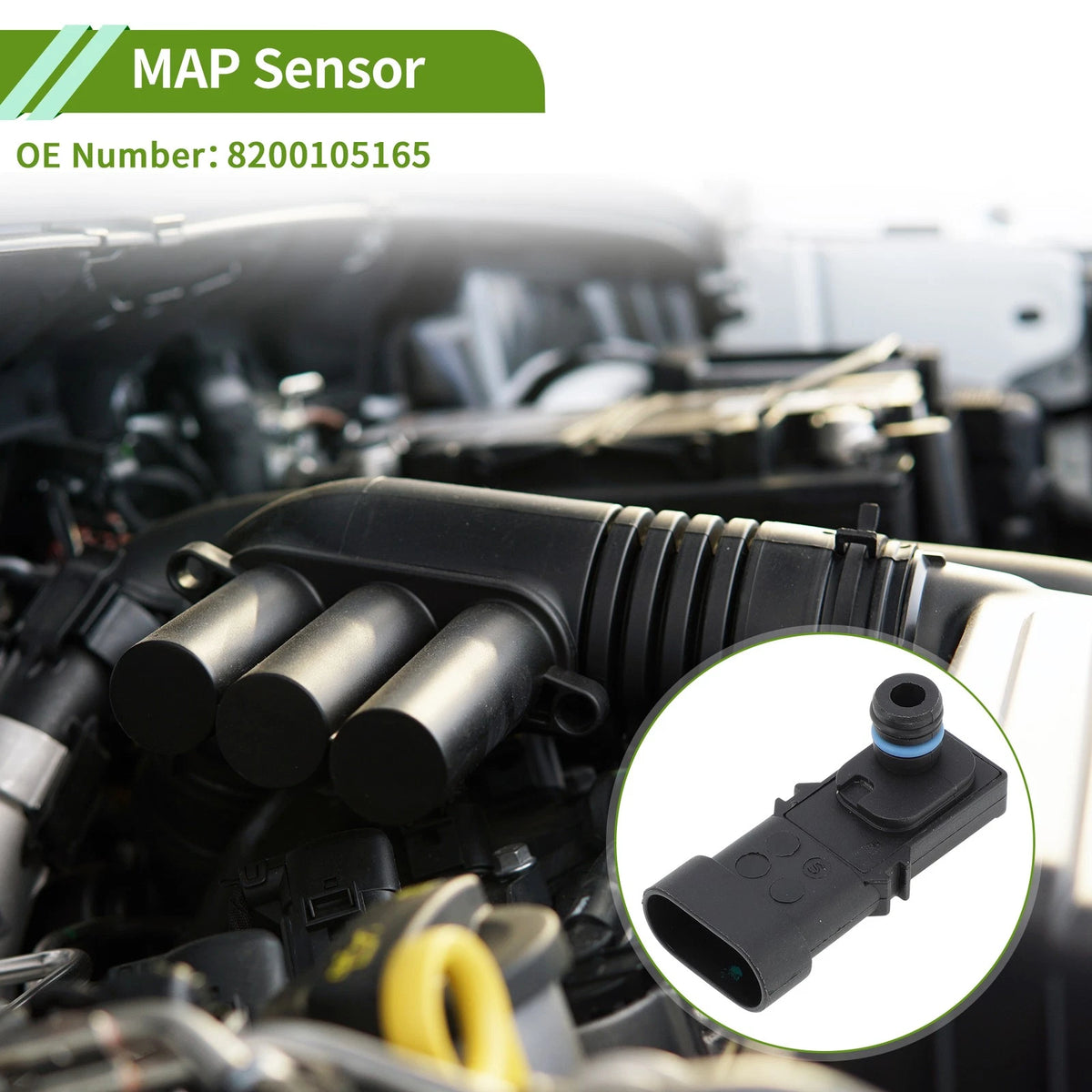 Manifold Absolute Pressure Sensor for Nissan X-Trail (T31) 07-13