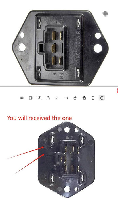 Blower Fan Speed Resistor for Holden Rodeo TF (1996-2002)
