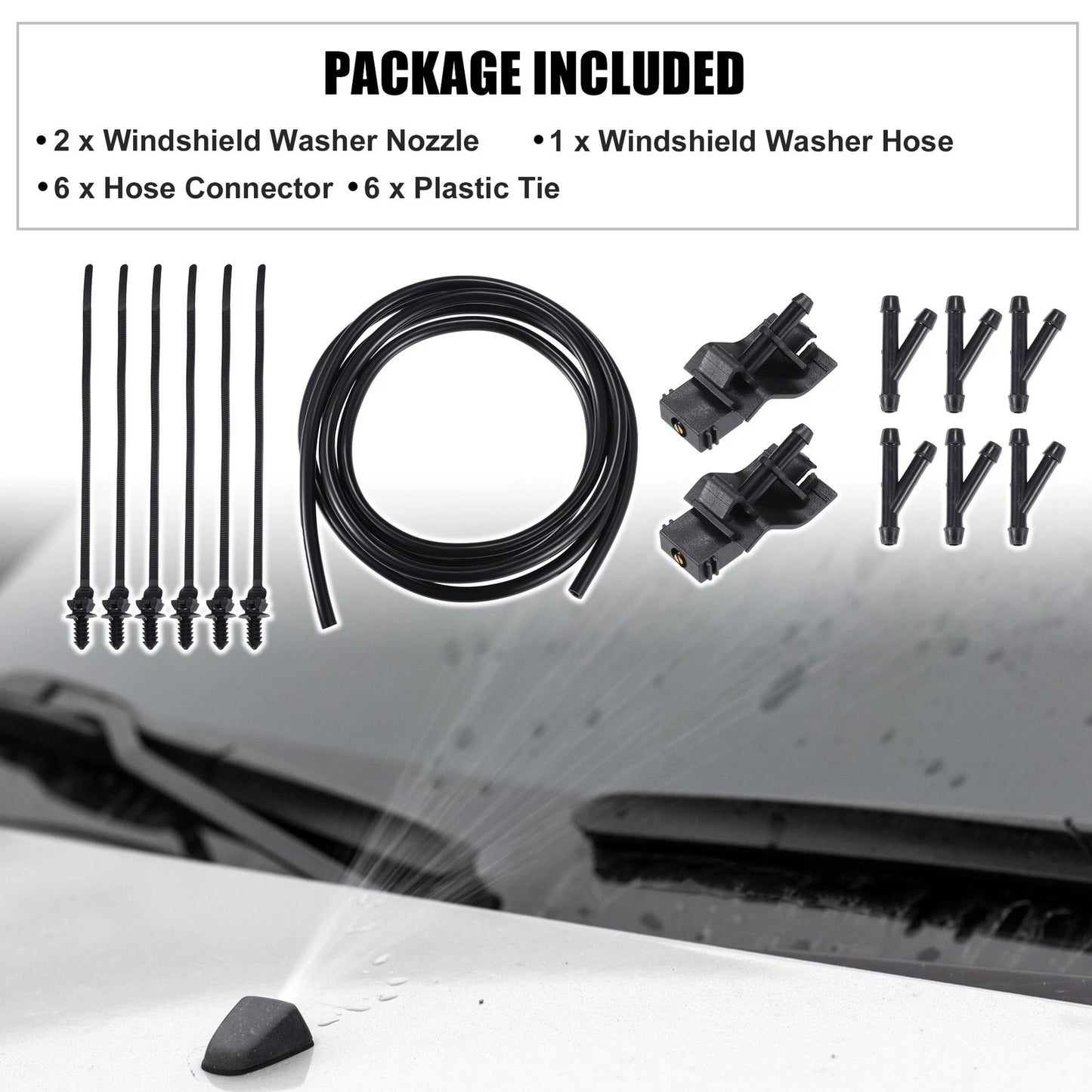 Windshield Washer Nozzle Spray for Toyota 4Runner (2003-2023)