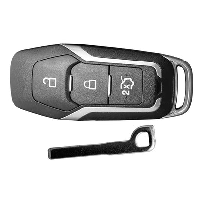 3 Button Remote Key Fob Trim for Ford Mondeo Edge Mustang Galaxy (2015-2023)