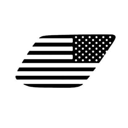 Pre-cut US Flag Stickers Rear Window Decals for Toyota 4Runner (2010-2020)