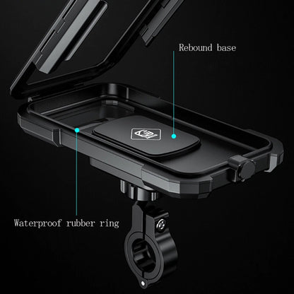 Wireless Fast Charger Type C Phone Holder Case for Motorcycle Universal