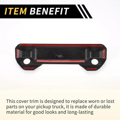 Carbon Fiber Trunk Handle Bowl Cover for Toyota Tundra (2022-2024)