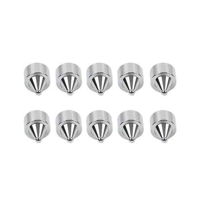 10 x Head Bolt Cover Spike Caps for Harley Road King, Dyna