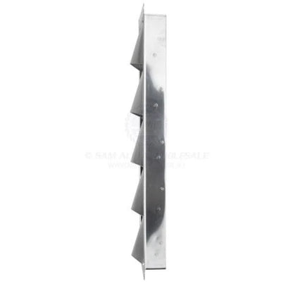 Stainless Steel Surface Mount Large Louvre Vent for Boat/Caravan/Camper
