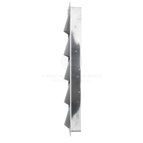 Stainless Steel Surface Mount Large Louvre Vent for Boat/Caravan/Camper