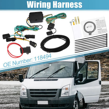 4-Pin Trailer Wiring Harness for Ford Transit 150 250 (2015-2022)