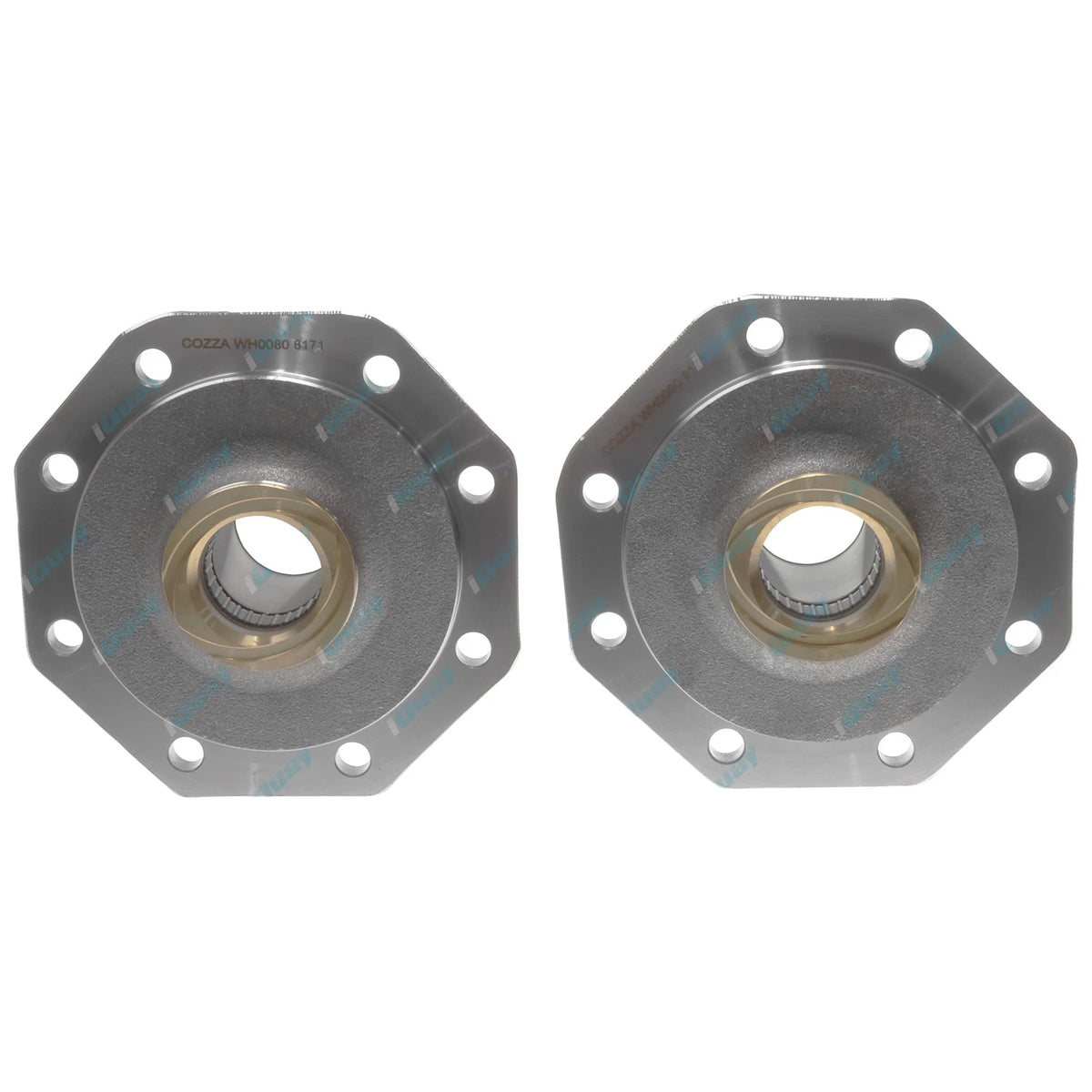 2 x Front Steering Knuckle Spindles for Landcruiser 1990~12 4x4 Petrol + Diesel