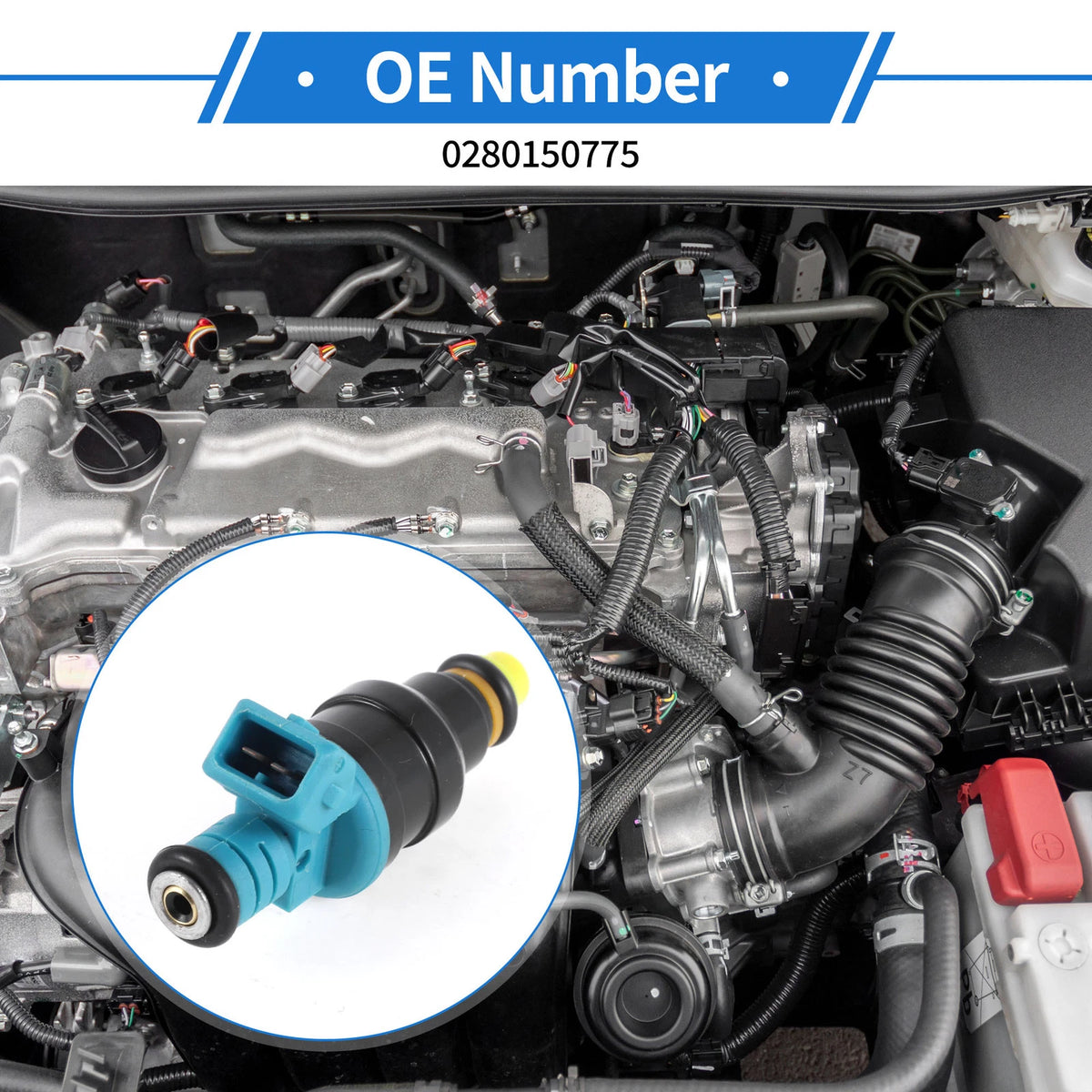 Fuel Injector No.0280150775 for Mitsubishi Magna TR