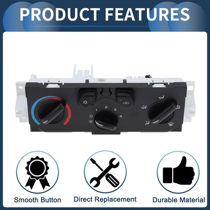 Climate Control Module for Chevrolet Colorado (2004-2012) Black