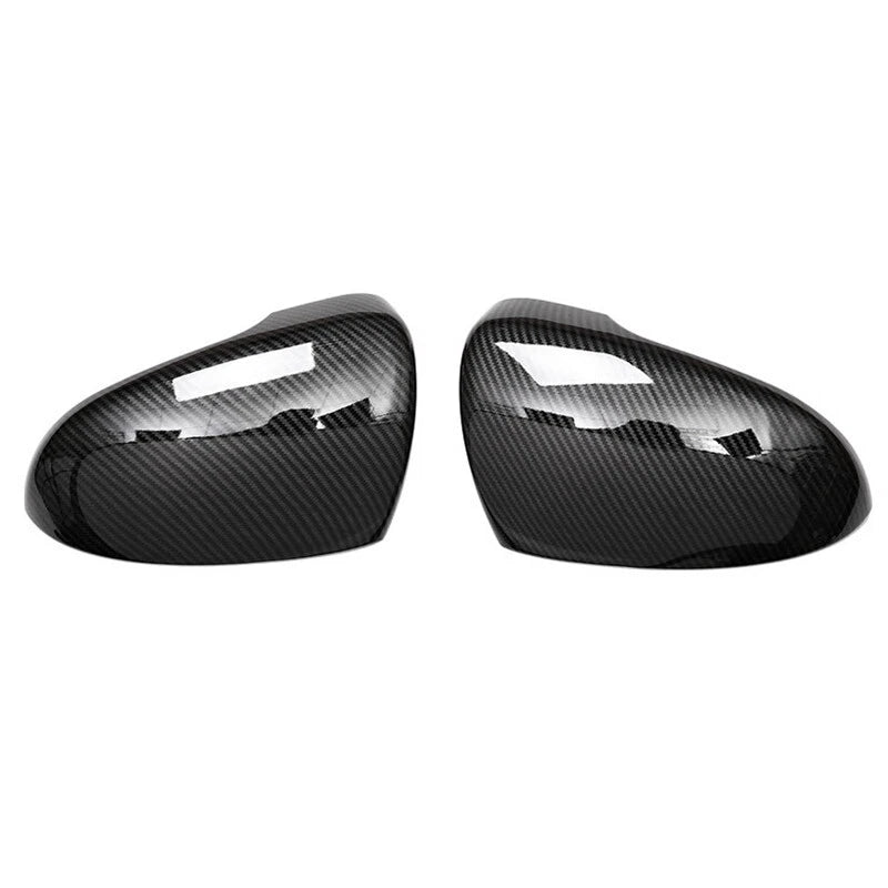 2 x Carbon Fiber Rearview Mirror Cover Cap for Hyundai Tucson (2016–2021)