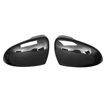 2 x Carbon Fiber Rearview Mirror Cover Cap for Hyundai Tucson (2016–2021)