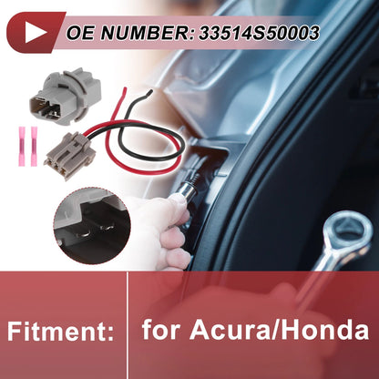Turn Signal Light Socket Wiring for Acura Honda (No. 33514S50003)