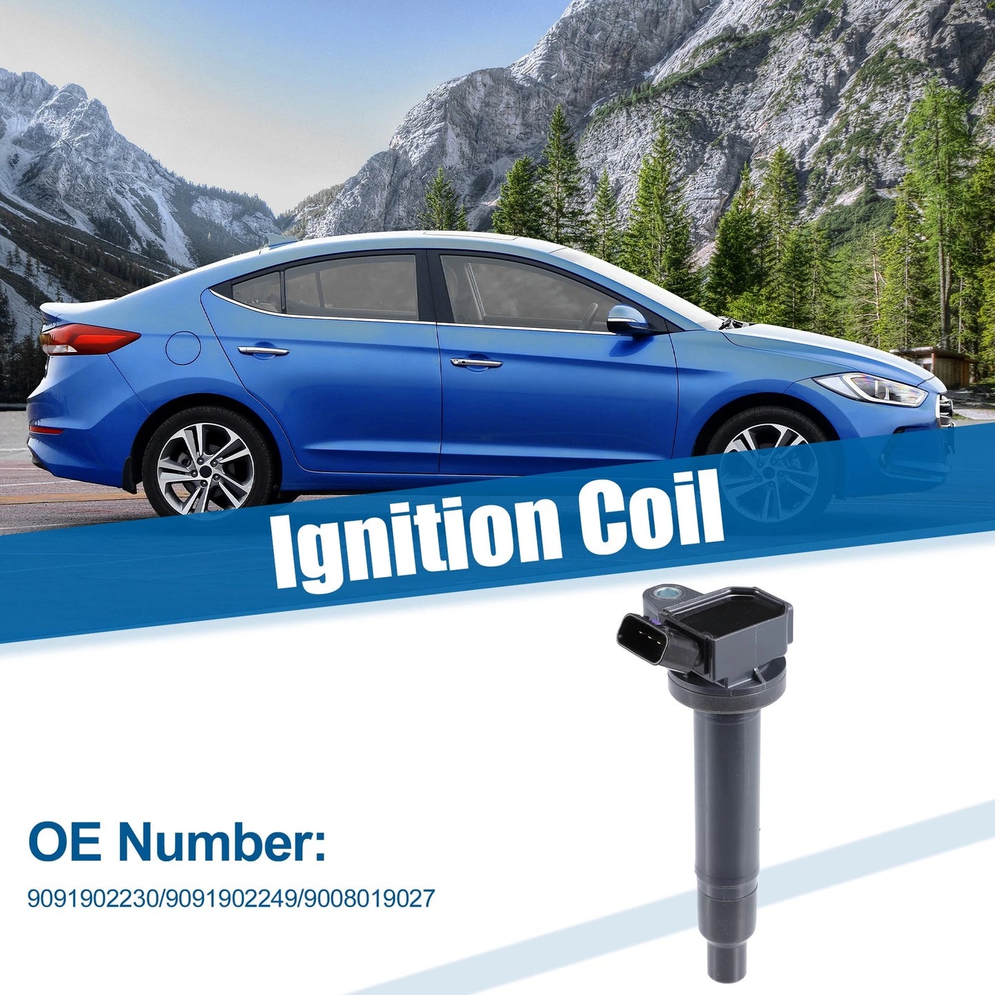 Ignition Coil for Toyota Sequoia, Tundra (2000-2009)  No. 9091902230