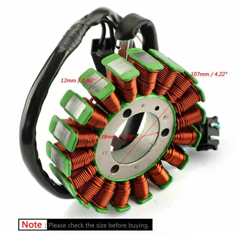 18 Pole Generator Stator Coil for Kawasaki EX300 EX250 Ninja (2013-2017)