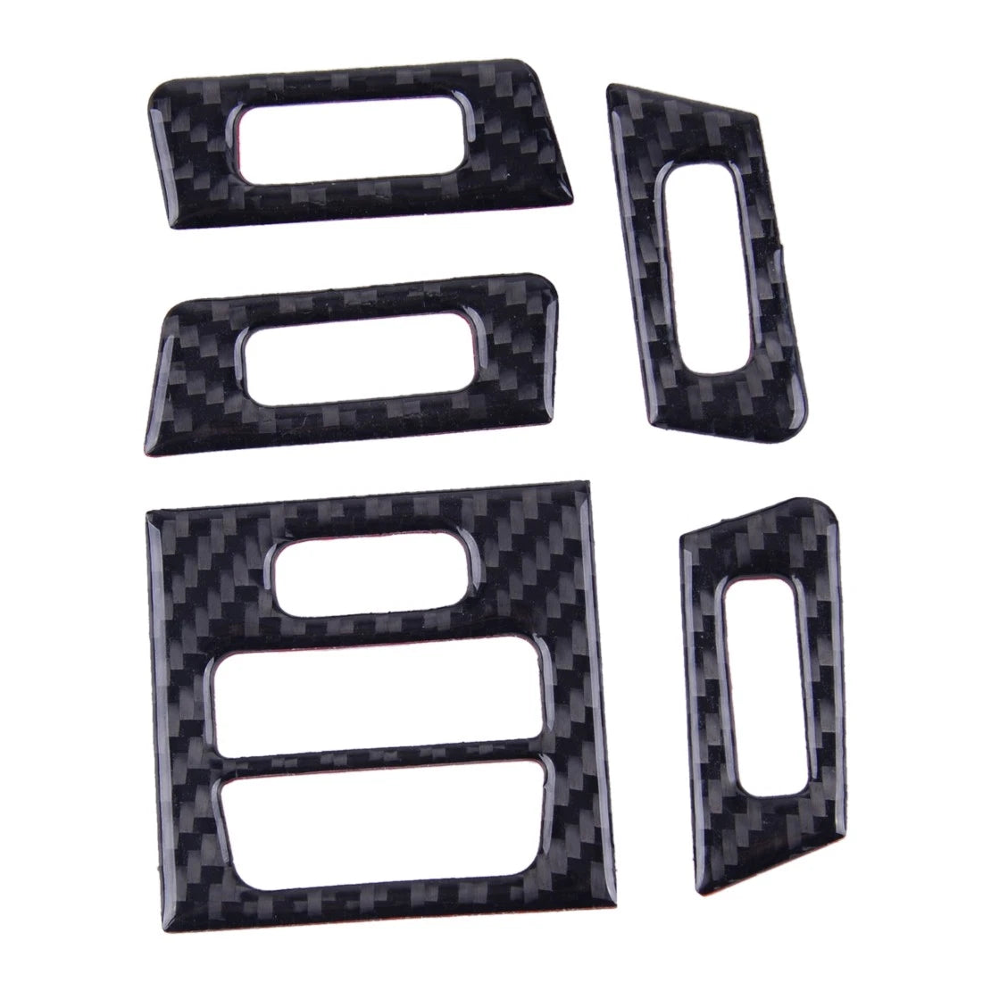 Carbon Fiber ABS Central Vent Outlet Trim for BMW E90 E92 E93 (2007-2013)
