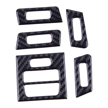 Carbon Fiber ABS Central Vent Outlet Trim for BMW E90 E92 E93 (2007-2013)