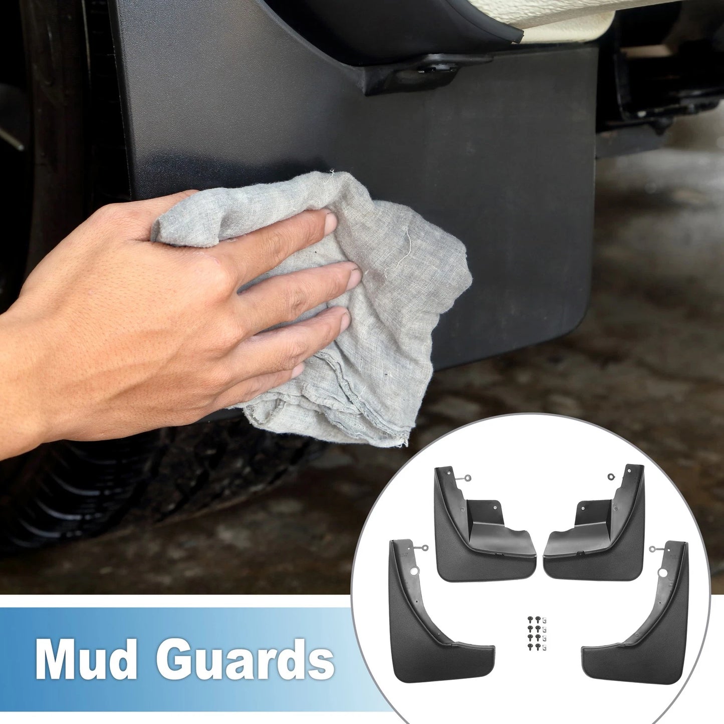 Mud Flap Splash Guard for Jeep Grand Cherokee (2022-2024)