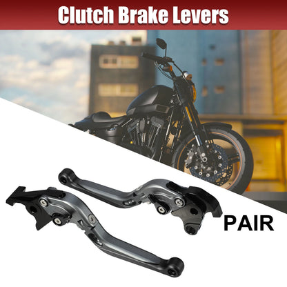 1 x Pair Motorcycle Brake Clutch Levers for Honda CB1300SF Titanium Black (2003–2013)