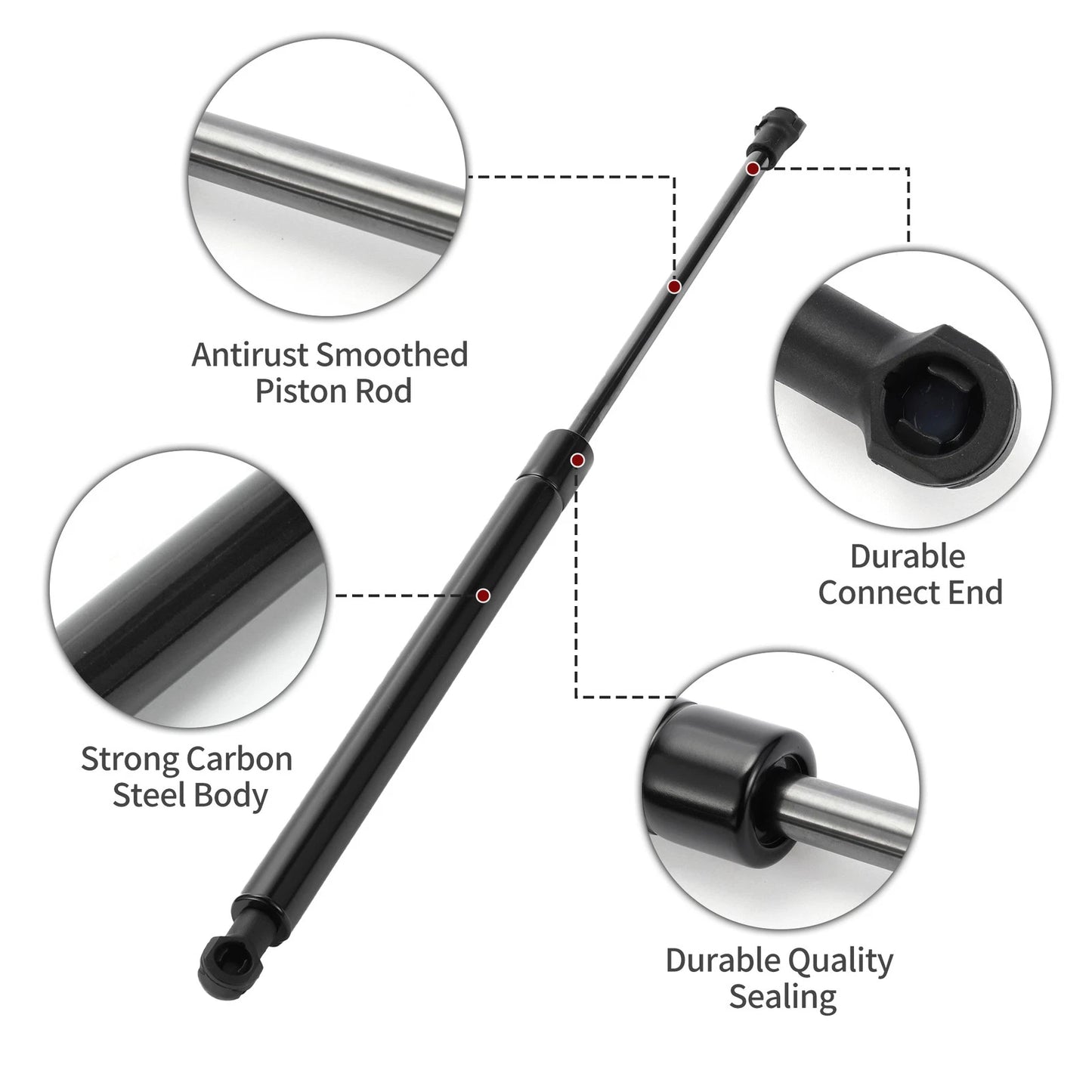 Rear Hatch Lift Supports for Honda Fit (2015-2020)