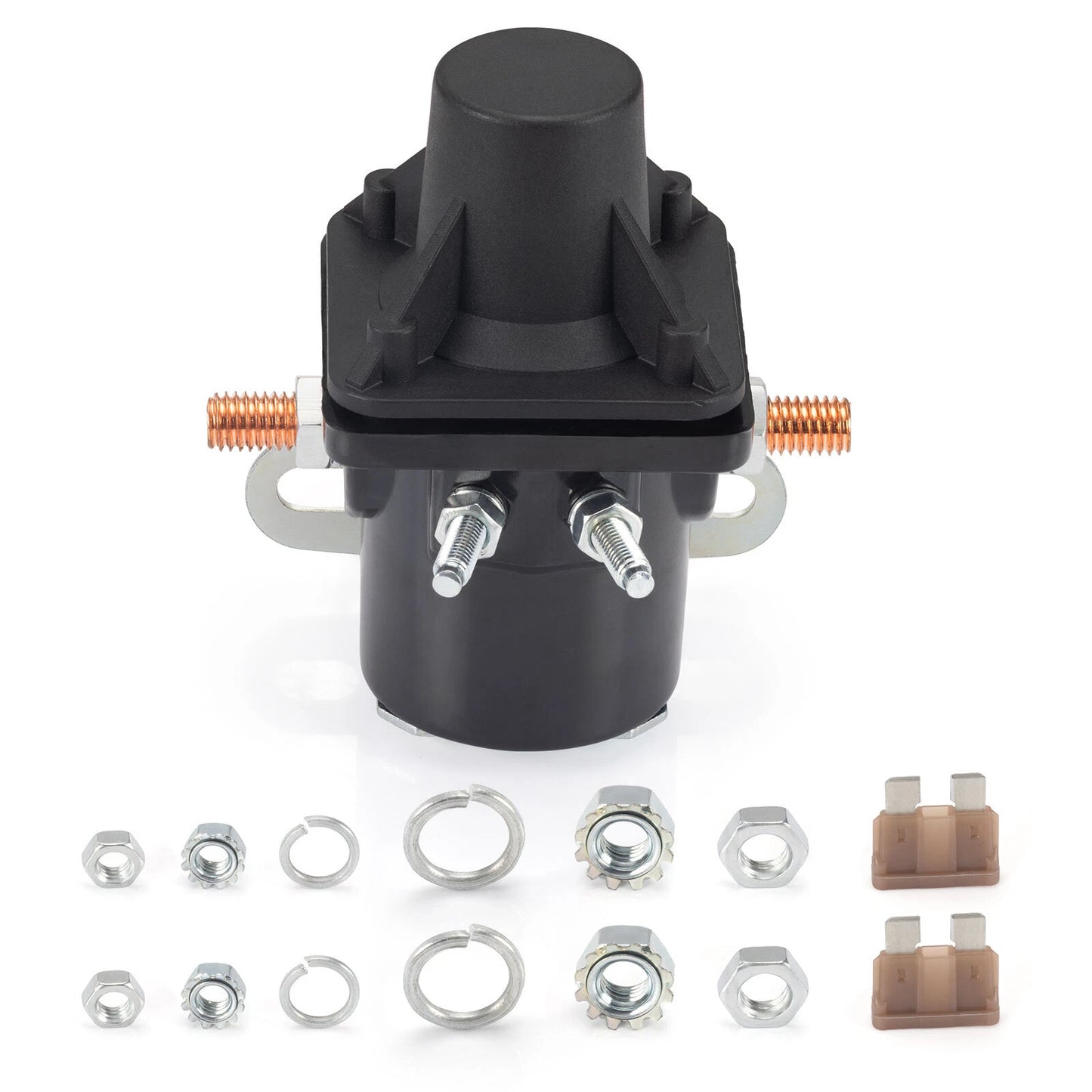 Battery Disconnect Relay with Fuses/Screws for OMC/BRP Models