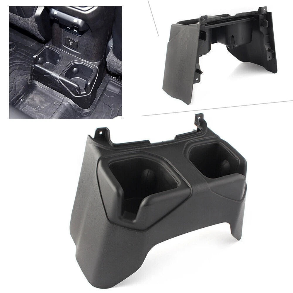 Black Console Cup Holder for 2018-2019 Jeep Wrangler JL (2018-2019)