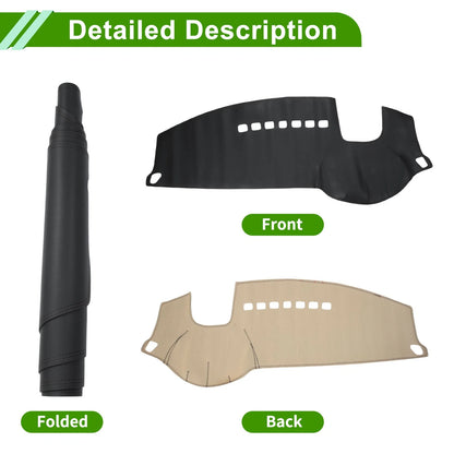 Dashboard Cover Mat for Peugeot 508 (2010-2015) Black