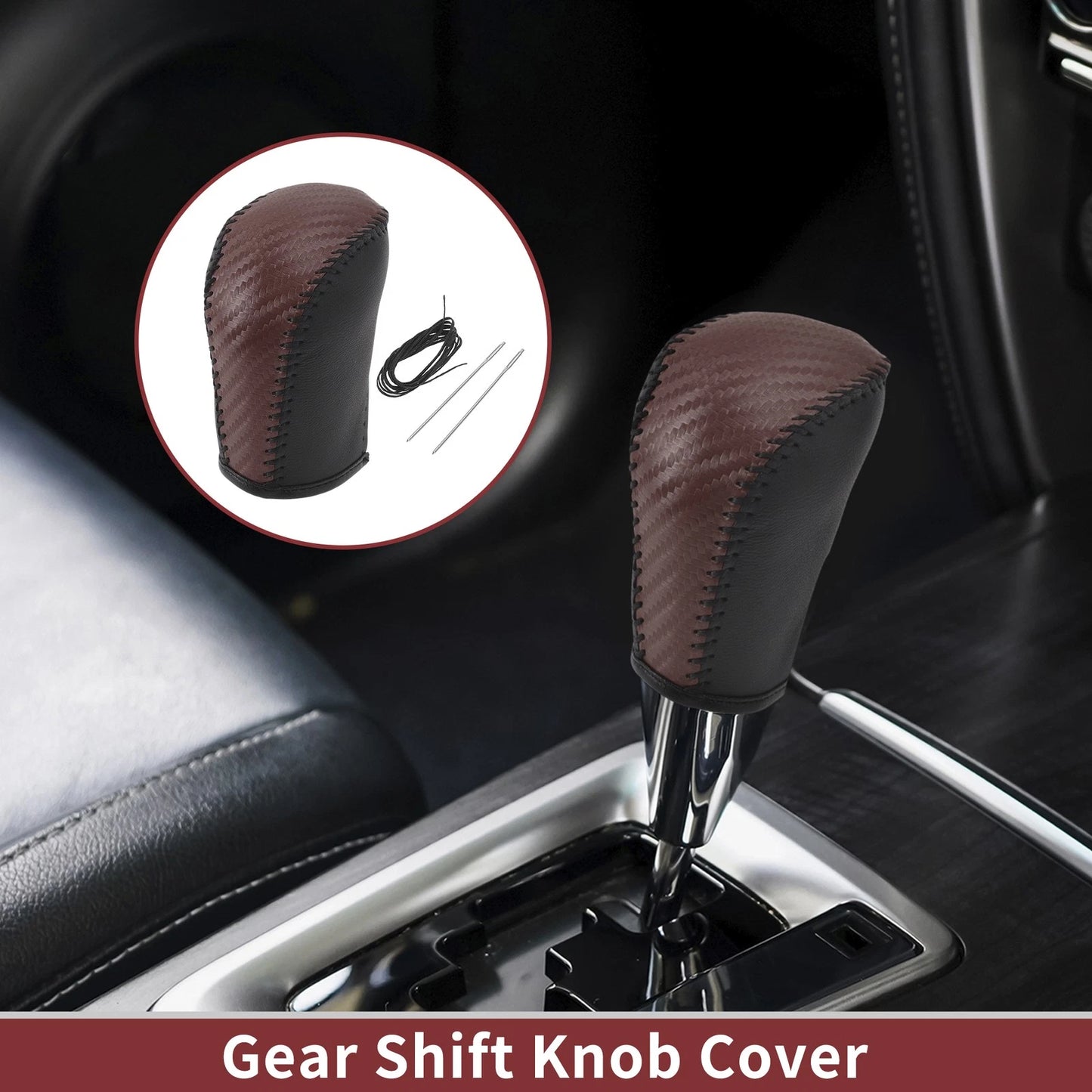 Car Gear Shift Knob Cover for Subaru Forester (2006-2012)