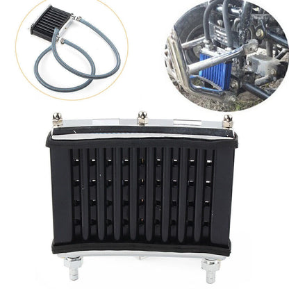 Engine Oil Cooler Kit for 125CC 140CC 150CC Motorcycle - Black