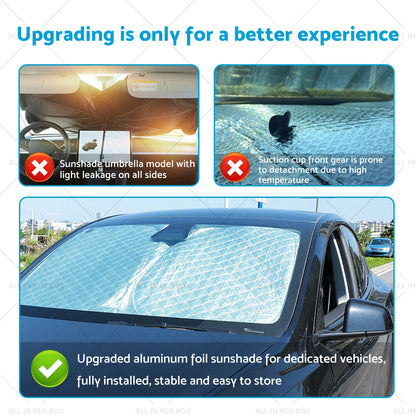 6 Layer WindScreen Sun Shade for Nissan Qashqai (2023-2025) UV Protection