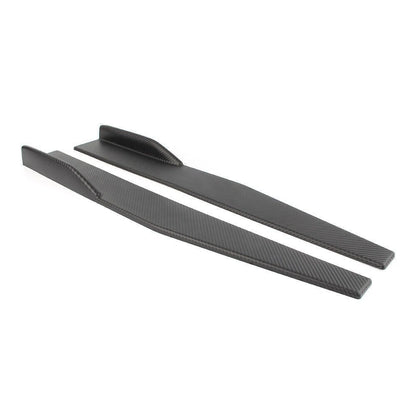 Carbon Fiber Side Skirt Rocker Diffuser Spoiler Wings
