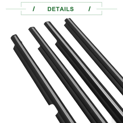 4 x Weatherstrip Window Seal for Toyota Corolla (2008-2013)