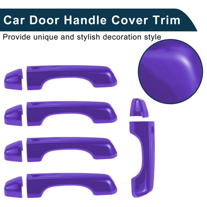 Door Handle Cover Trim for Jeep Wrangler JL (2018-2023) - Purple 1 Set