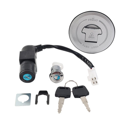 Ignition Switch Lock & Fuel Cap Cover Set for Honda MSX125 GROM125 (2014-2015)