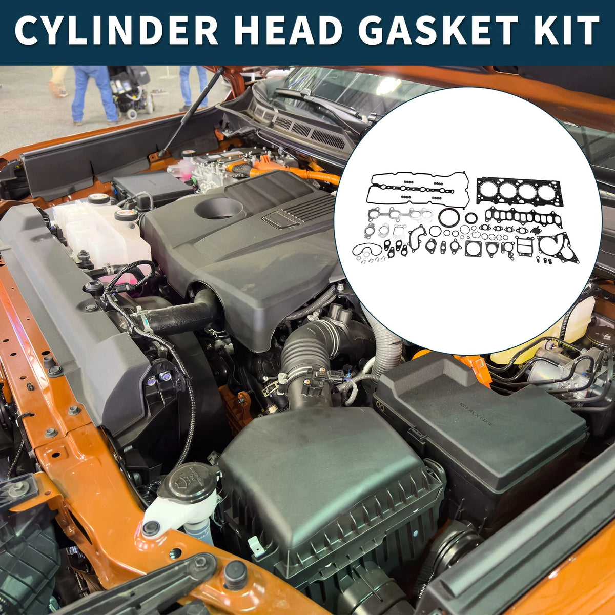 Cylinder Head Gasket Kit for Toyota 1GD/2GD