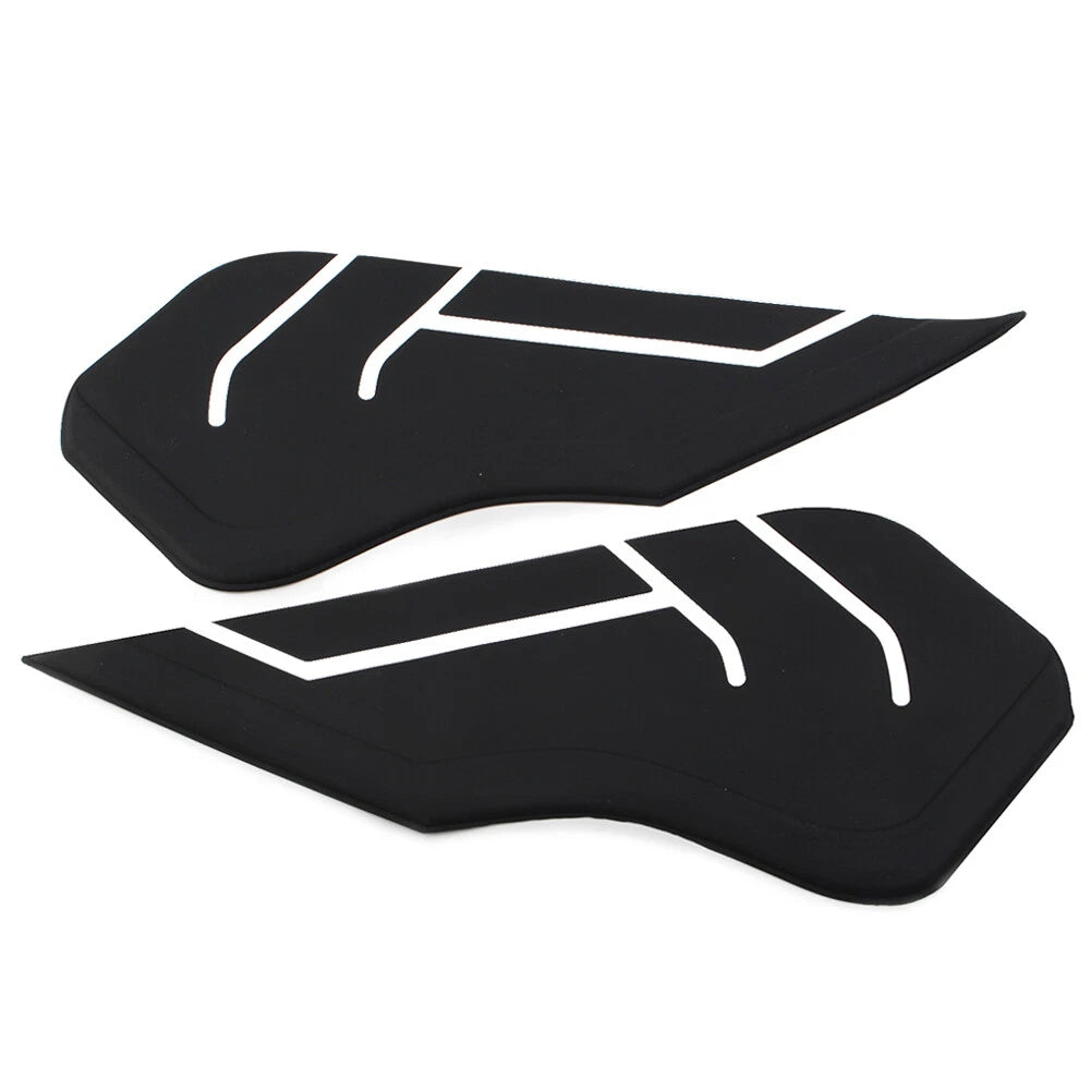 Fuel Tank Pad Sticker Rubber for YAMAHA TENERE 700 XTZ700 (2018-2022) Black