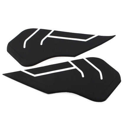 Fuel Tank Pad Sticker Rubber for YAMAHA TENERE 700 XTZ700 (2018-2022) Black