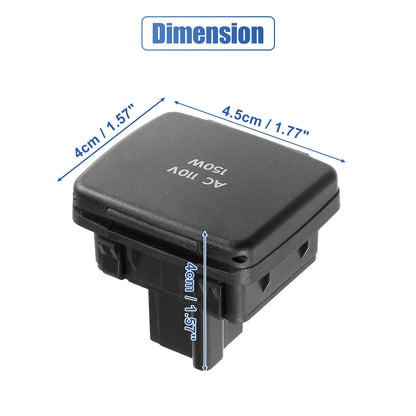 Power Outlet Plug 110V 150W for Ford (2015-2023)
