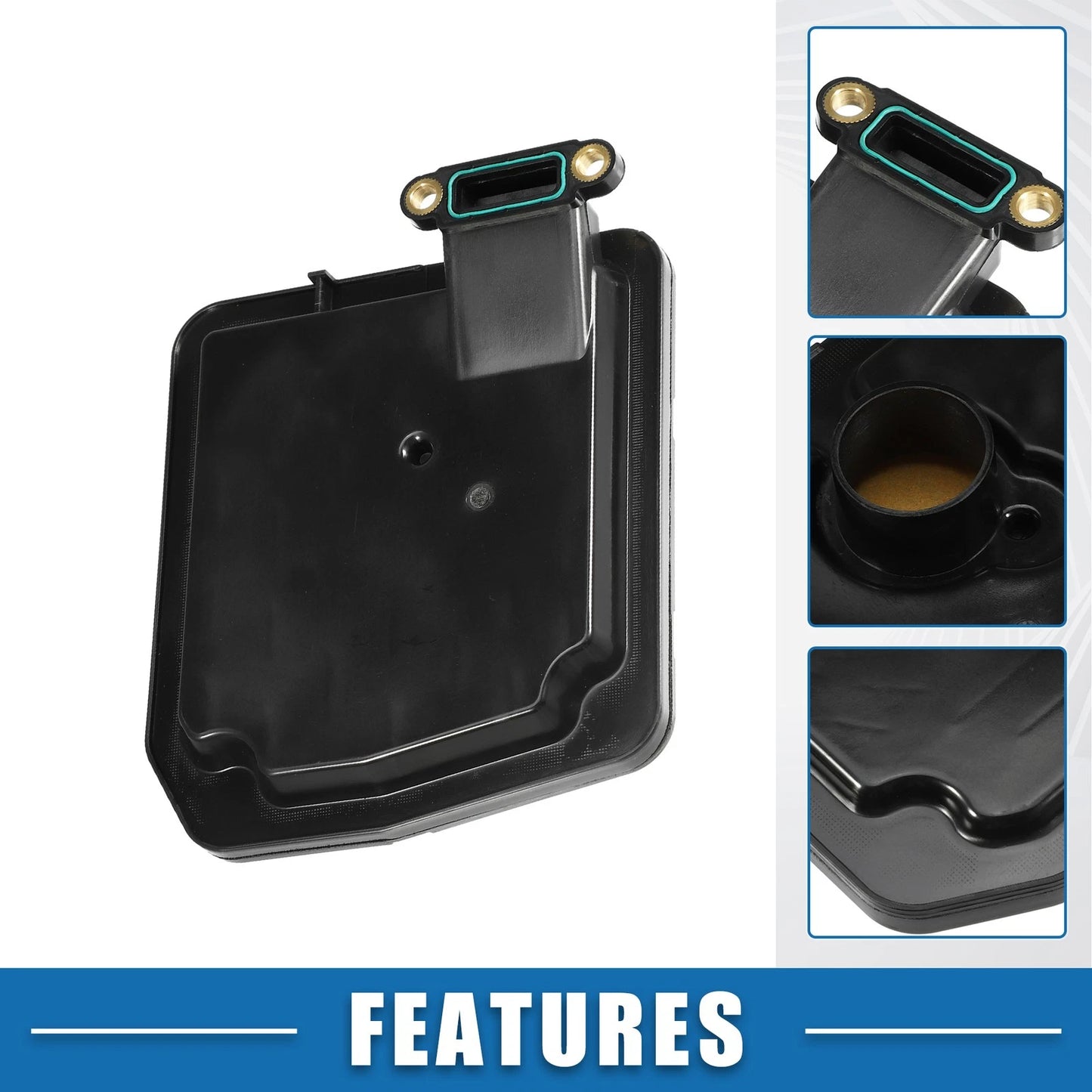 Oil Pan Gasket Kit for Dodge Dart 2013-2016 (2 x) Black