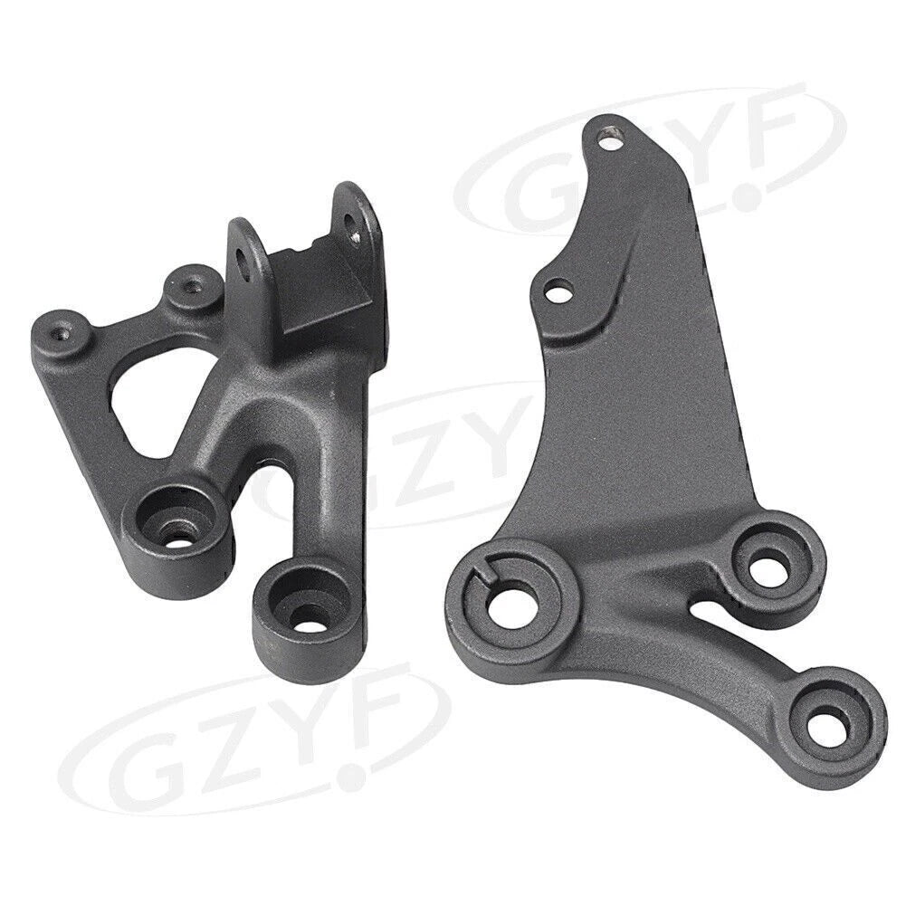 Alloy Rider Front Foot Pegs for Suzuki GSXR600 GSXR750 (2006-2010) Black
