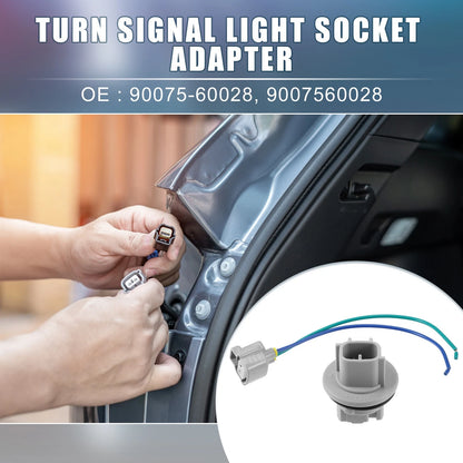 2 x Turn Signal Light Socket Holder for Toyota Tacoma (2016–23)