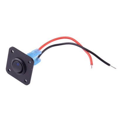 12V Blue LED Toggle Rocker Switch Panel for Car Boat Marine RV Truck