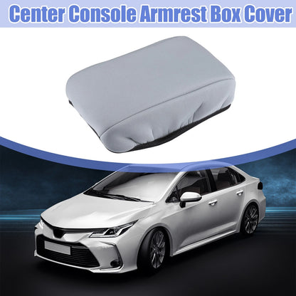 Center Console Armrest Box Cover for Toyota Corolla (2013-2023) Gray Protector