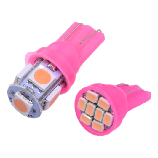 13x Pink LED Interior Lights Package for Dome License Plate Bulbs