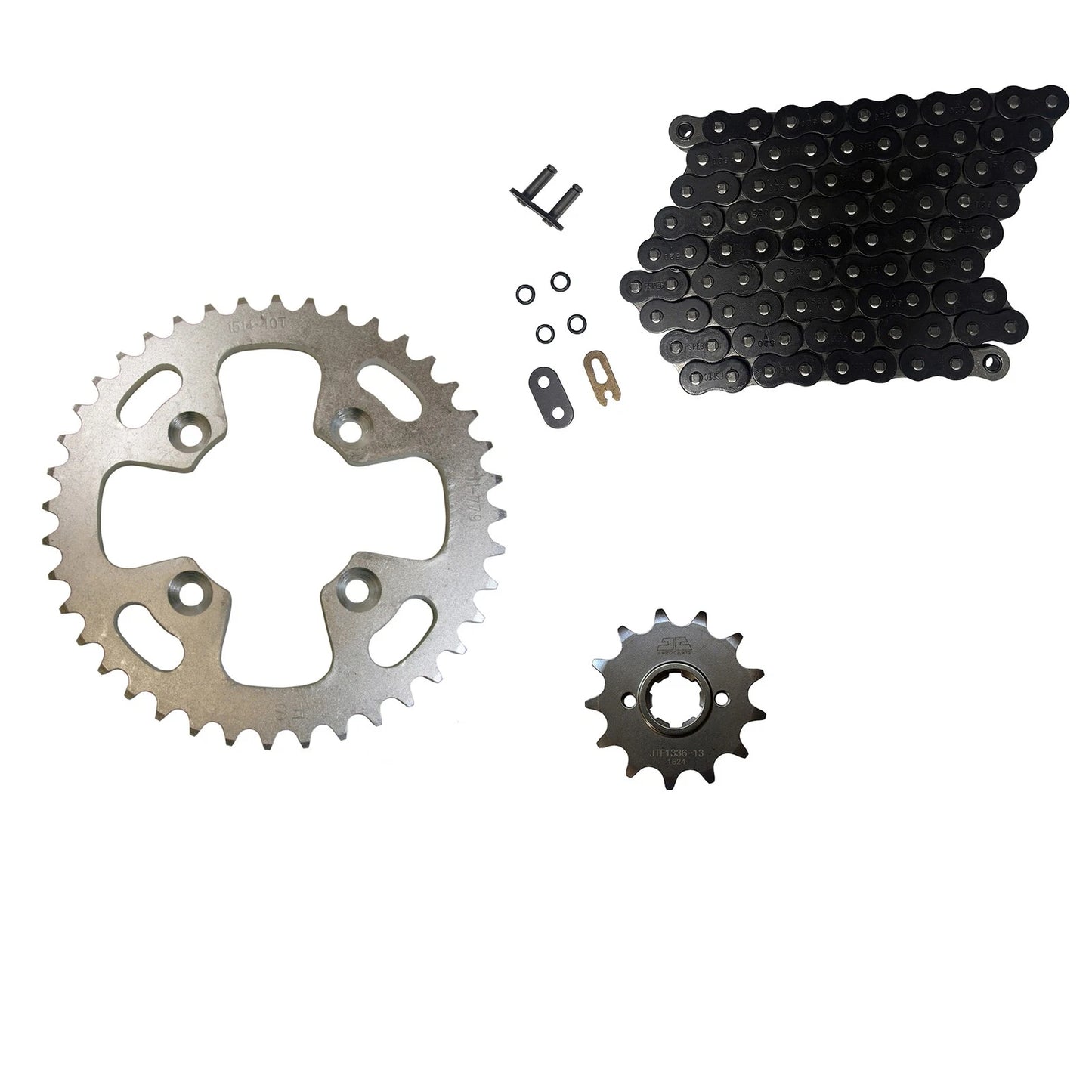 520x90 O-Ring Drive Chain & 13/40 Sprockets for Honda ATC350X (1986–1986)