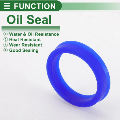 Oil Seal 32x40x8mm TPU Rotary Shaft Seal 5 Pcs for Universal