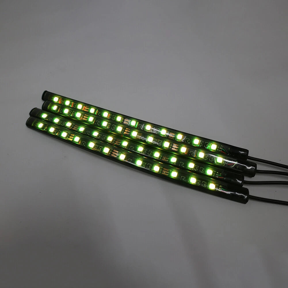 RGB Remote Control Decorative Foot Lamp for Home Atmosphere Lighting