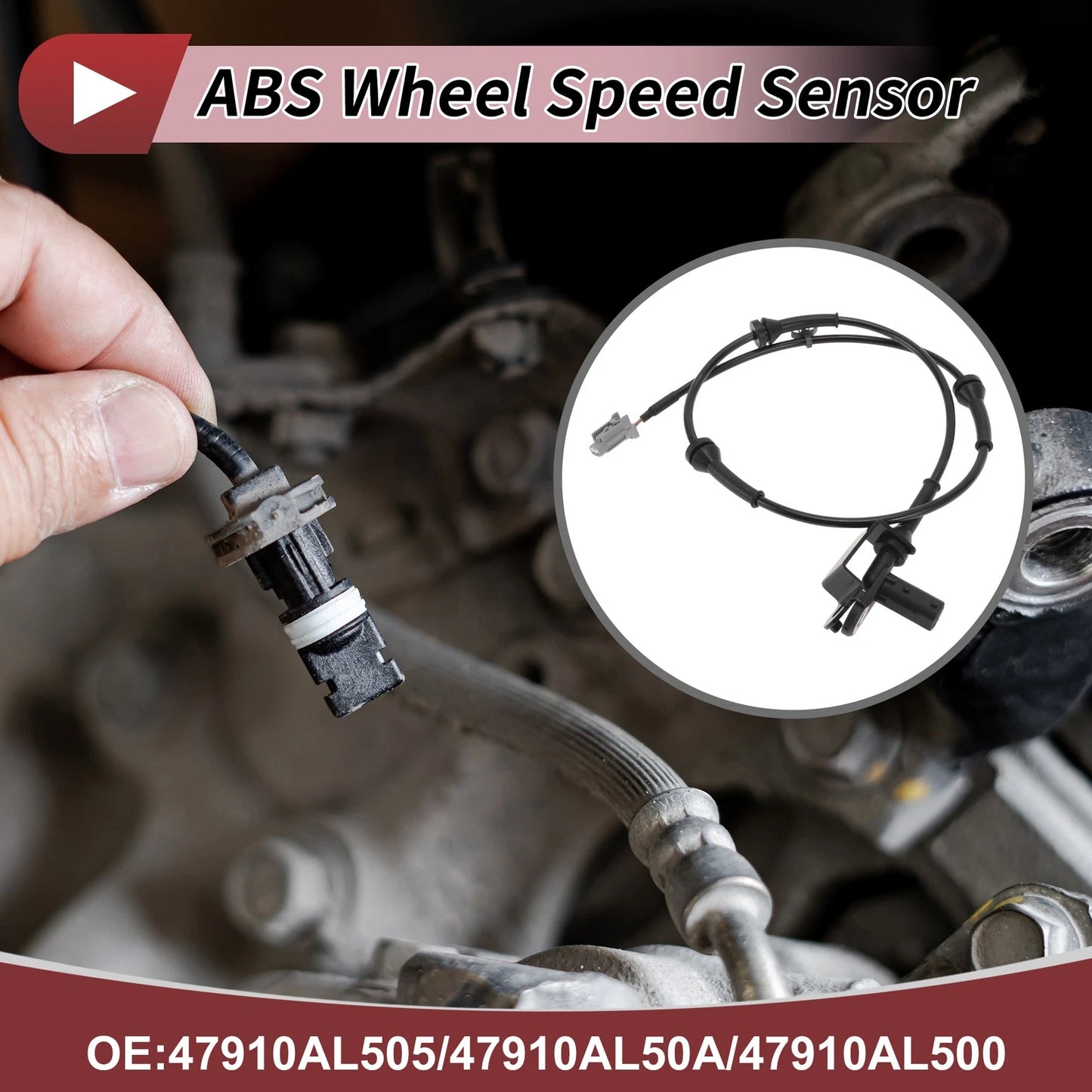 ABS Wheel Speed Sensor for Nissan 350Z Front Right