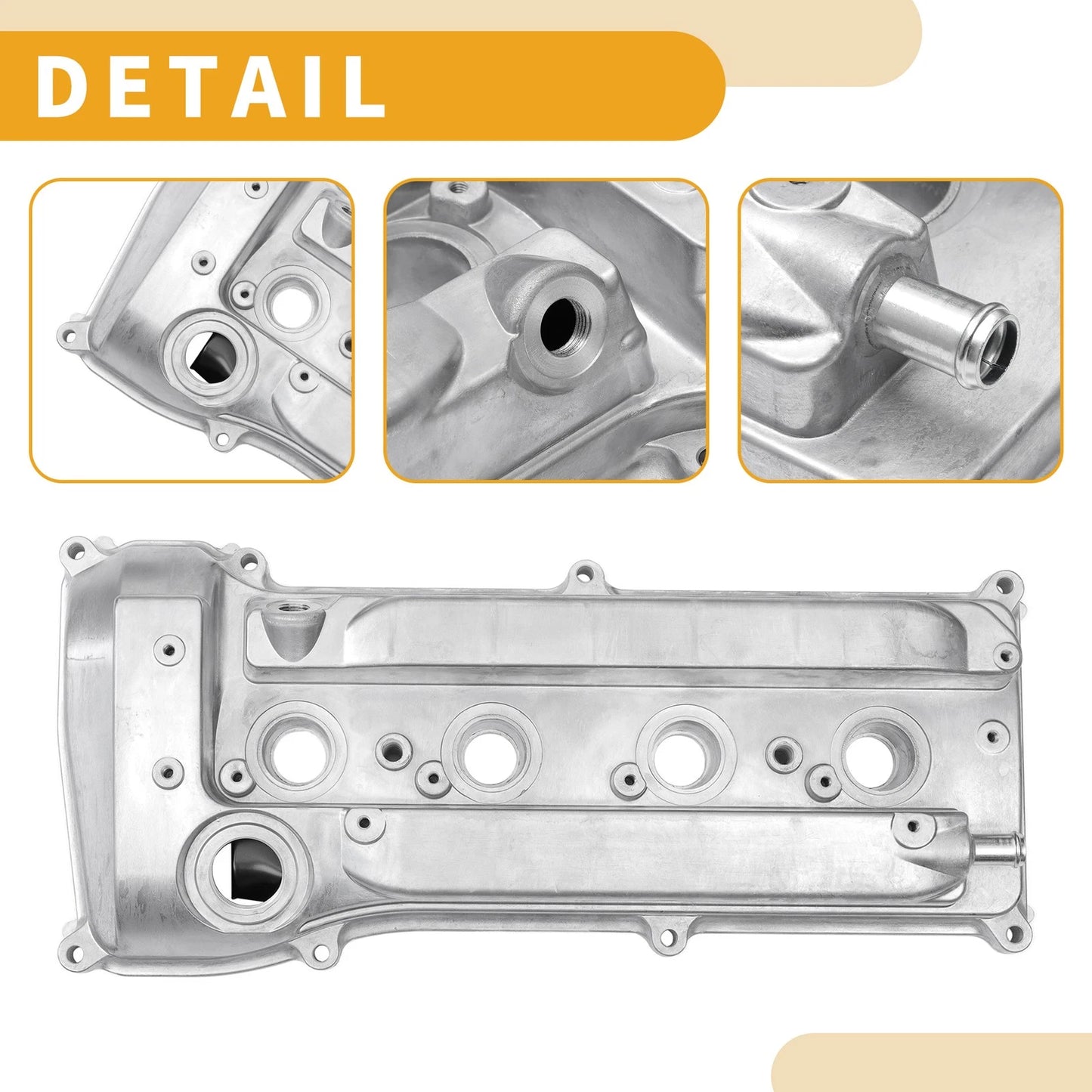 Front Engine Valve Cover for Toyota Camry 2.4L (2002-2011) - 1 Pcs